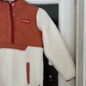 Kids Quilted Sherpa hoodie